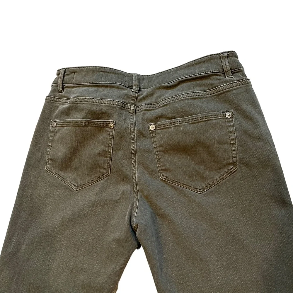 J.Jill Jeans Sage Cropped Authentic Fit Raw Hem - Picture 8 of 11